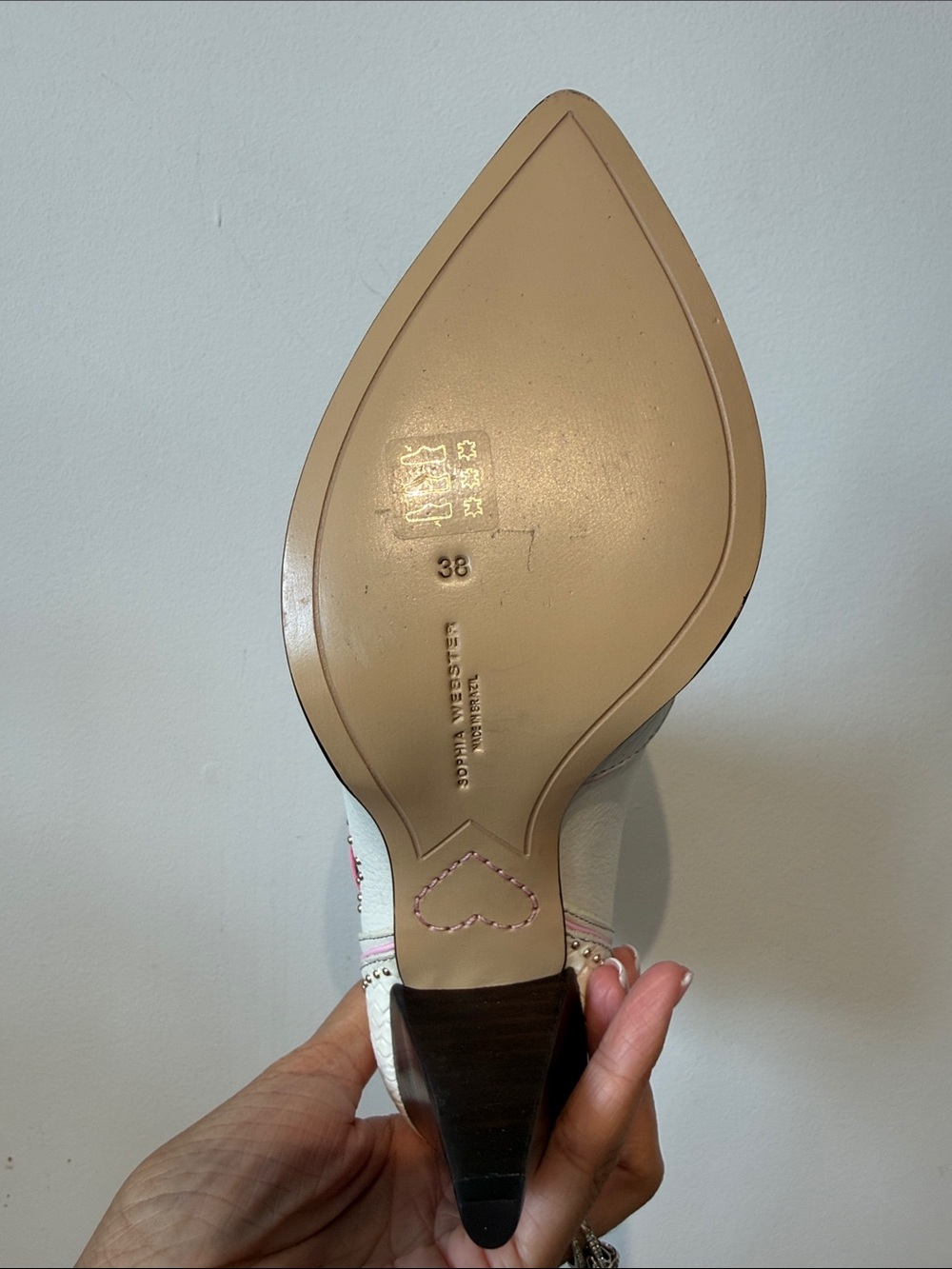 LOVESHACK fancy and Sophia Webster boots size 7.5 (38) - Picture 8 of 14